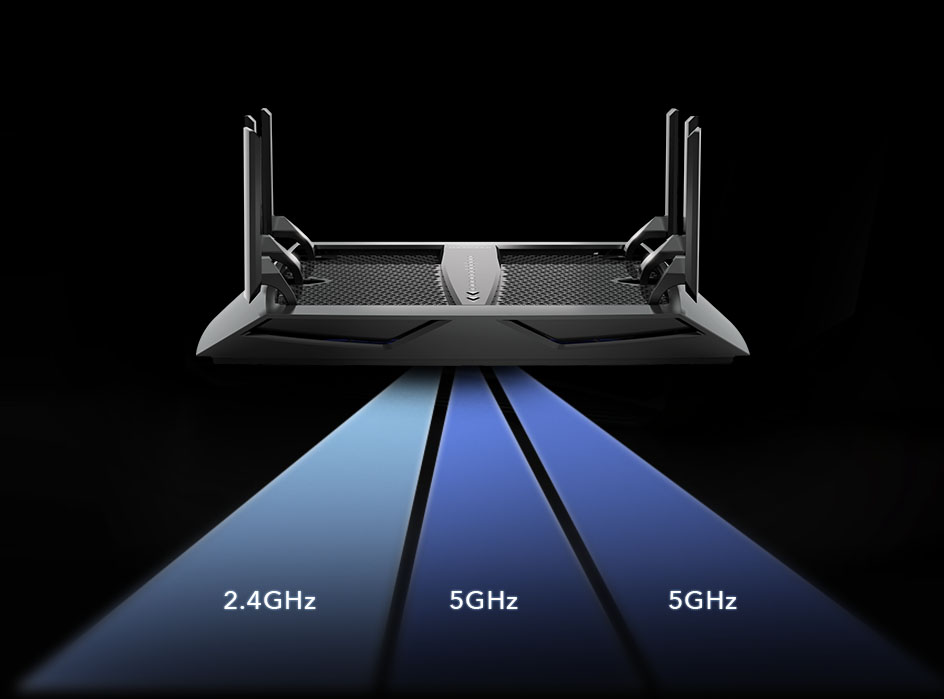 Nighthawk X6 R8000 - AC3200 Tri-Band WiFi Router | NETGEAR